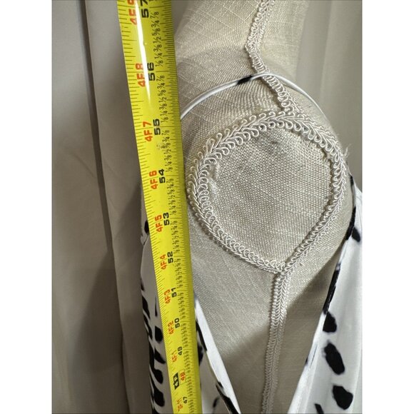 Lulla Collection White Black Peach Pink Spaghetti Strap Maxi Cami Dress XL - Picture 6 of 9